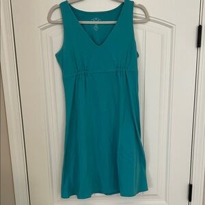 Old Navy Women’s Teal Sleeveless Cotton Classic Sun Dress. NWOT Sz Small